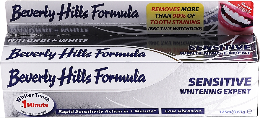 Aufhellende Zahnpasta für empfindliche Zähne Sensitive - Beverly Hills Sensitive Whitening Expert — Bild N1