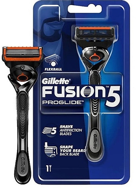 Rasierer mit 1 Ersatzkartusche - Gillette Fusion 5 ProGlide  — Bild N1