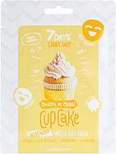 Gesichtsmaske Cupcake mit Banane und Vanille - 7 Days Candy Shop — Bild N1