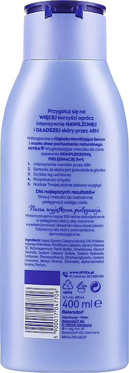 Verwöhnende Körpermilch für trockene Haut - NIVEA Smooth Sensation Body Soft Milk — Bild N2