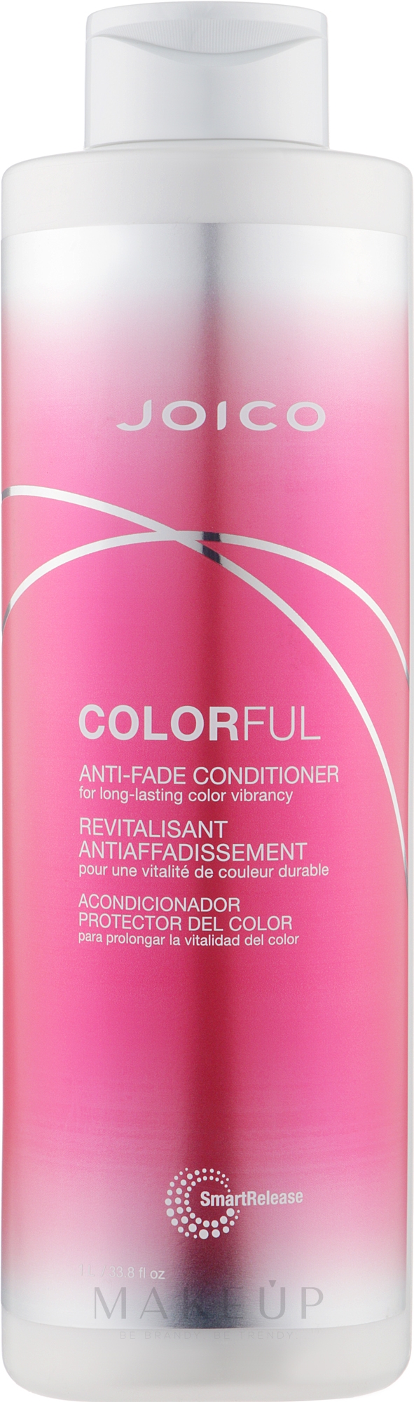 Farbschützender Conditioner mit Granatapfelextrakt und Kamelienöl - Joico Colorful Anti-Fade Conditioner — Bild 1000 ml