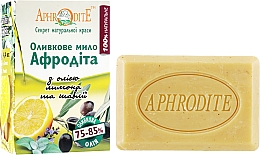 Olivenseife mit Zitronen- und Salbeiöl - Aphrodite Olive Oil Soap With Lemon & Sage — Bild N2