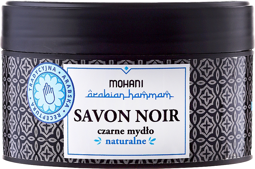 Natürliche schwarze Seife - Mohani Savon Noir Natural Soap — Bild N1