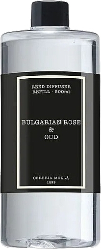 Cereria Molla Bulgarian Rose & Oud  - Nachfüller für Aromadiffusor  — Bild N1