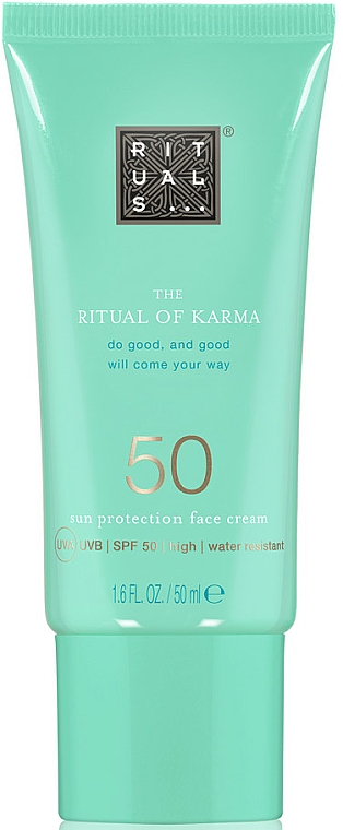 Sonnenschutzcreme für das Gesicht LSF 50 - Rituals The Ritual of Karma Sun Protection Face Cream 50 — Bild N1