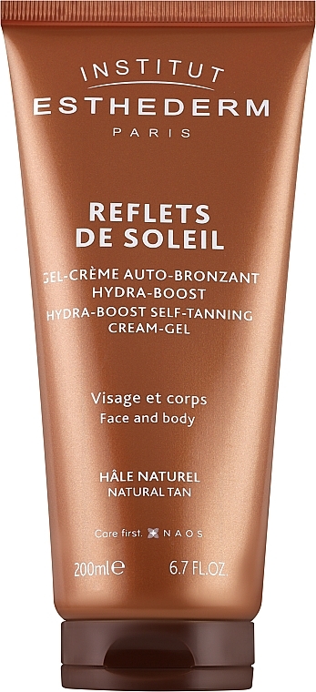 Selbstbräunendes Creme-Gel - Institut Esthederm Reflets de Soleil Hydra-Boost Self-Tanning Cream-Gel  — Bild N1