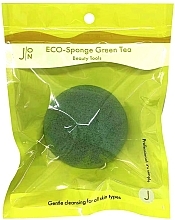 Düfte, Parfümerie und Kosmetik Konjac-Schwamm Grüner Tee - J:ON ECO-Sponge Green Tea