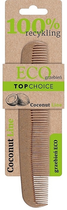 Haarkamm ECO Coconut 60595 braun - Top Choice — Bild N2