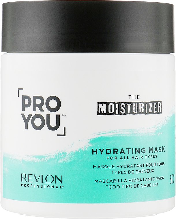 Feuchtigkeitsspendende Maske für alle Haartypen - Revlon Professional Pro You Hydrating Mask — Bild N1