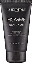Düfte, Parfümerie und Kosmetik Erfrischendes Rasiergel für alle Hauttypen - La Biosthetique Homme Shaving Gel