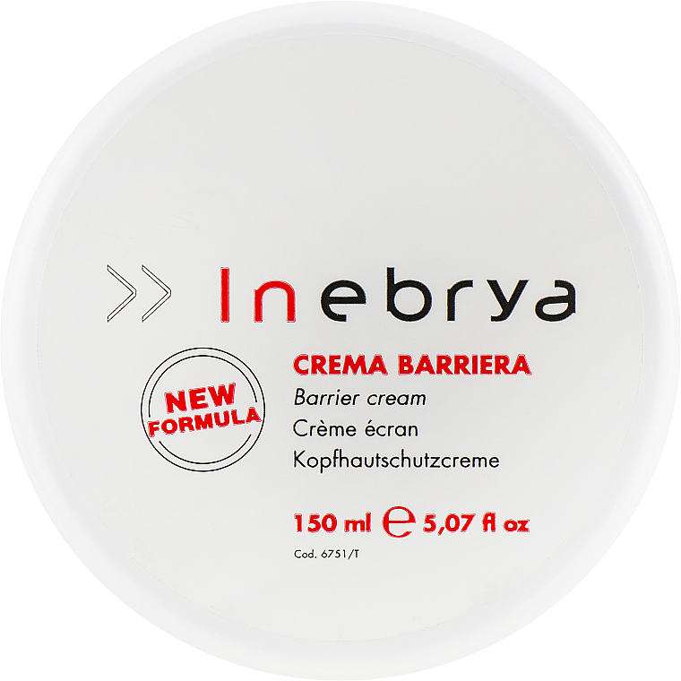 Schutzcreme zum Färben von Haaren - Inebrya Barrier Cream — Bild N1