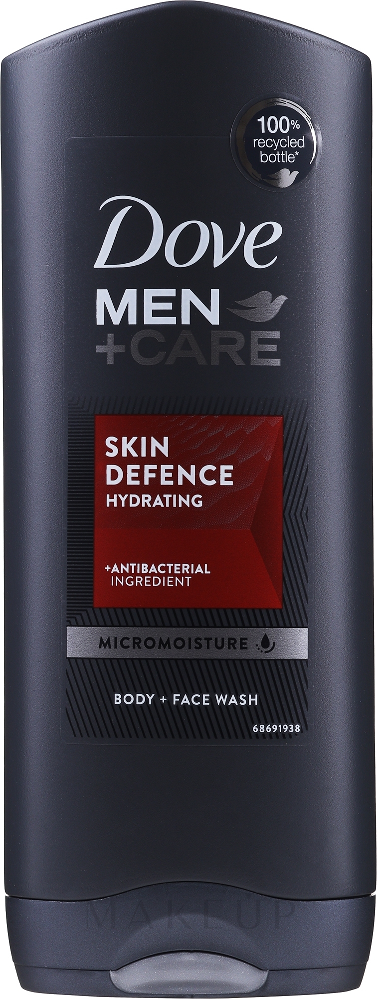 Antibakterielles Duschgel - Dove Men + Care Skin Defense — Bild 400 ml