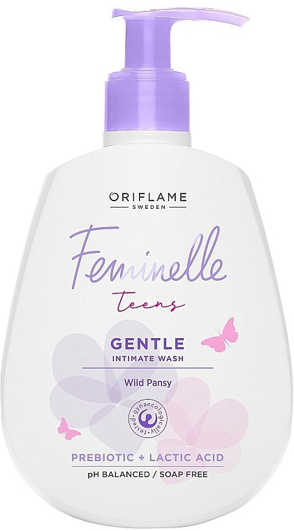 Sanftes Waschgel für die Intimhygiene mit wildem Stiefmütterchen - Oriflame Feminelle Gentle Intimate Wash — Bild N1