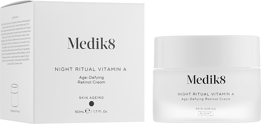 Anti-Aging Gesichtscreme für die Nacht mit Vitamin A - Medik8 Night Ritual Vitamin A — Bild N1