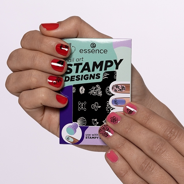Stempelplatte - Essence Nail Art Stampy Designs — Bild N3