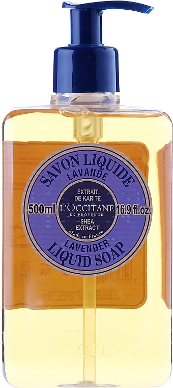 Flüssigseife mit Lavendelöl und Shea-Extrakt - L'Occitane Lavande Liquid Soap — Bild N1