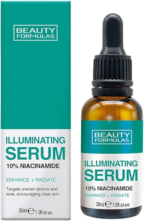 Aufhellendes Gesichtsserum mit Niacinamid - Beauty Formulas Illuminating Serum 10% Niacinamide — Bild N1