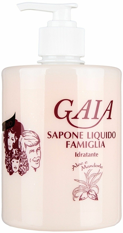 Feuchtigkeitsspendende Flüssigseife - Gaia Sapone Liquido