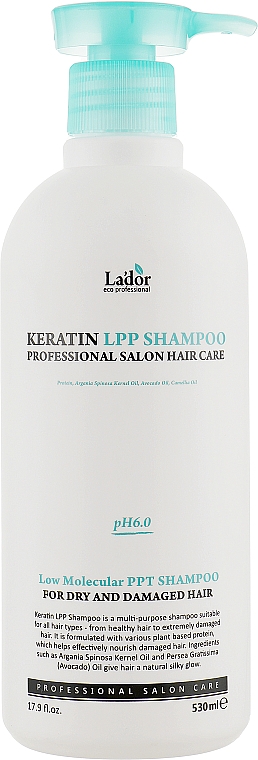 Keratinshampoo ohne Sulfat - La'dor Keratin LPP Shampoo — Bild N3