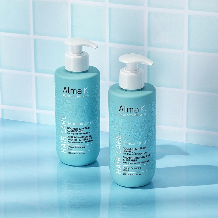 Shampoo für trockenes und strapaziertes Haar - Alma K. Hair Care Nourish & Repair Shampoo — Bild N11