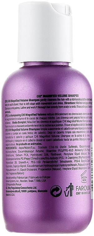 Volumen-Shampoo für feines Haar - CHI Magnified Volume Shampoo — Foto N2