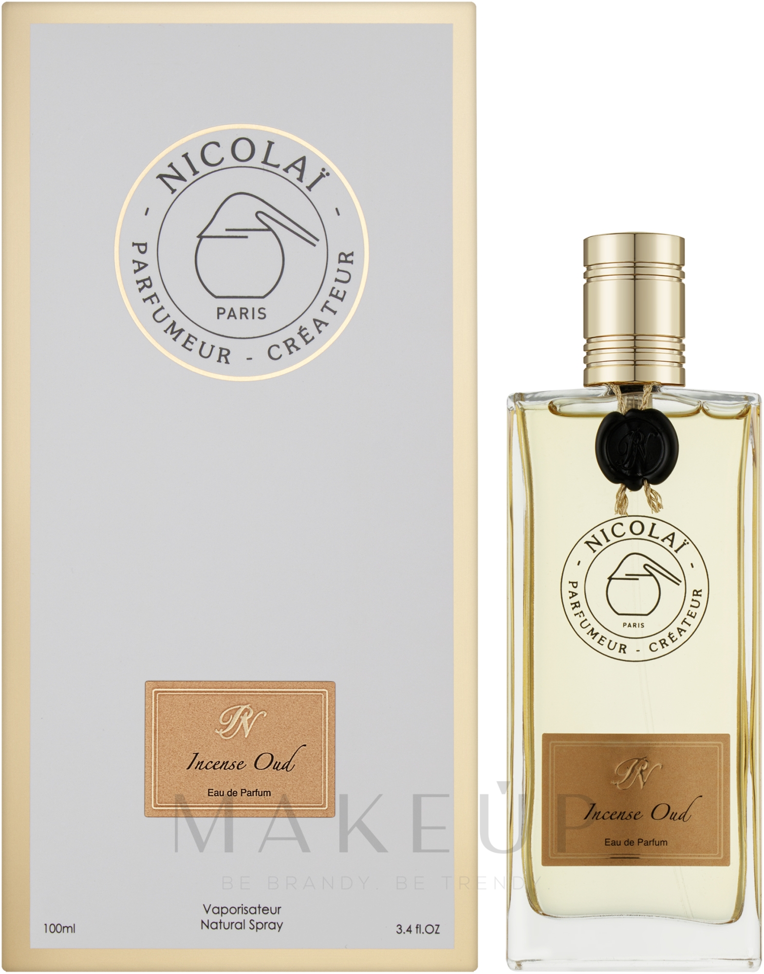 Nicolai Parfumeur Createur Incense Oud - Eau de Parfum — Bild 100 ml