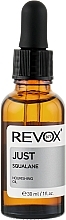 Düfte, Parfümerie und Kosmetik Nährendes Gesichtsöl mit Squalan - Revox Nourishing Oil Revuele Revox Just Squalane
