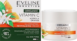 Reparaturcreme mit Vitamin C - Eveline Cosmetics Organic Vitamin C Cream — Bild N2