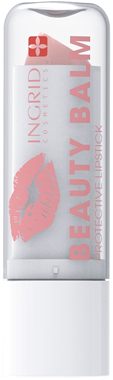 Schützender Lippenbalsam mit Duft von exotischen Früchten - Ingrid Cosmetics Beauty Balm Protective Lipstick  — Foto N1