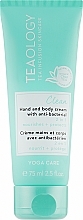 Creme für Hände und Nägel - Teaology Yoga Care Clean Hand And Body Cream With Anti-Bacterial — Bild N1