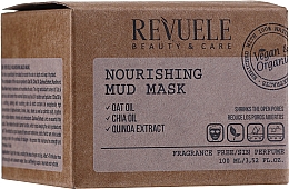 Düfte, Parfümerie und Kosmetik Nährende Schlammmaske für das Gesicht mit Hafer-, Chiaöl und Quinoa-Extrakt - Revuele Nourishing Mud Mask