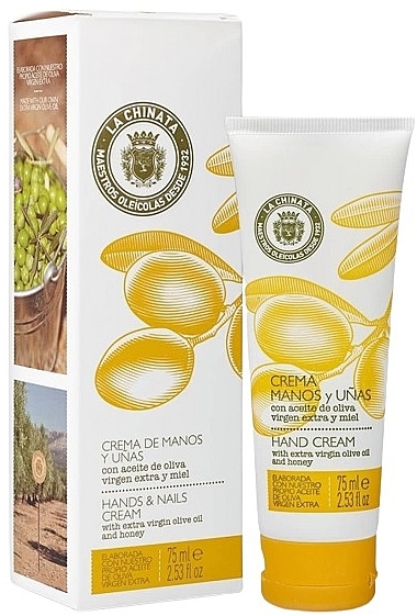 Hand- und Nagelcreme mit Olivenöl und Honig - La Chinata Hand and Nail Cream with Extra Virgin Oil and Honey — Bild N1