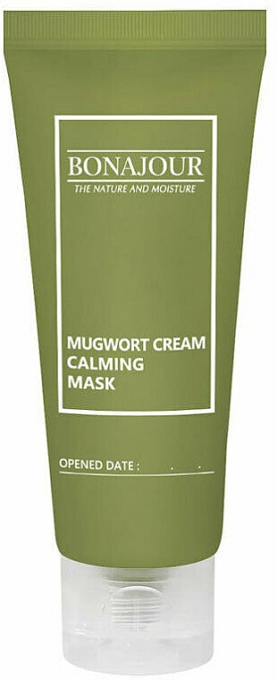 Beruhigende Gesichtsmaske mit Beifuß-Extrakt - Bonajour Mugwort Cream Calming Mask — Bild N1
