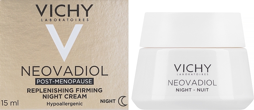 GESCHENK! Revitalisierende und straffende Nacht-Gesichtscreme - Vichy Neovadiol Replenishing Firming Night Cream  — Bild N2