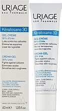 Pflegende Gel-Creme für Schwielen und lokalisierte Hautverdichtungen mit 30% Harnstoff - Uriage Keratosane 30 Gel-Cream — Foto N2
