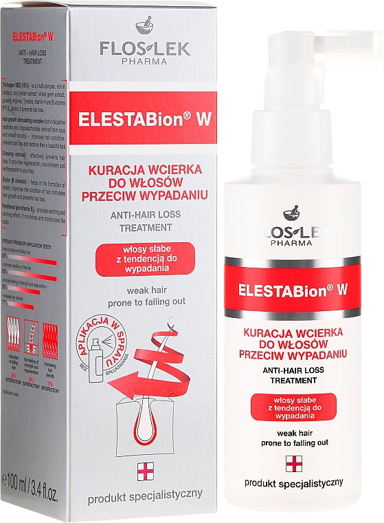 Multifunktionsserum gegen Haarausfall - Floslek ElestaBion W — Bild N1