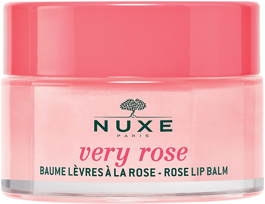 Pflegebalsam für trockene bis sehr trockene Lippen mit Rosenölextrakt, Sheabutter und Bienenwachs - Nuxe Very Rose Lip Balm — Bild N1