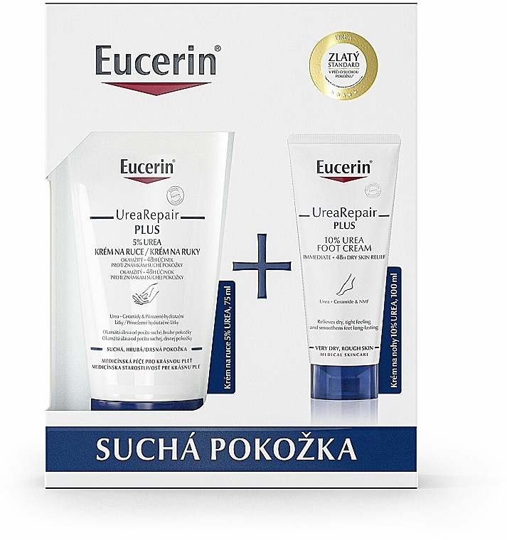 Set - Eucerin UreaRepair Plus (h/cr/75ml + f/cr/100ml) — Bild N1