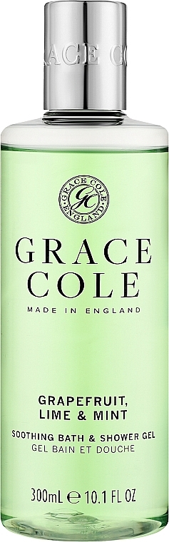 Bade- und Duschgel mit Grapefruit-, Limetten- und Minzaroma - Grace Cole England Grapefruit Lime & Mint Soothing Bath & Shower Gel — Bild N1