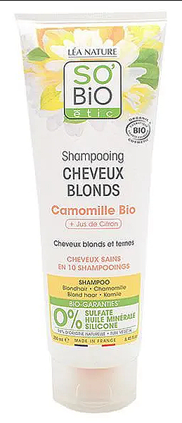 Haarshampoo - So'Bio Cheveux Blonds Shampoo — Bild N1
