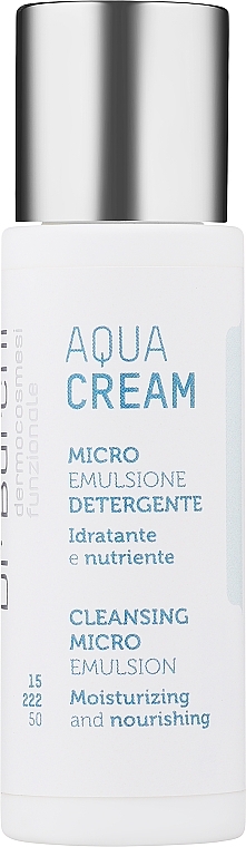 Reinigende Mikroemulsion für Gesicht, Hals und Dekolleté - Dr Barchi Aqua Cream Cleansing Microemulsion — Bild N1