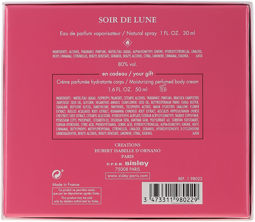 Sisley Soir de Lune - Duftset (Eau de Parfum 30ml + Körpercreme 50ml) — Bild N4
