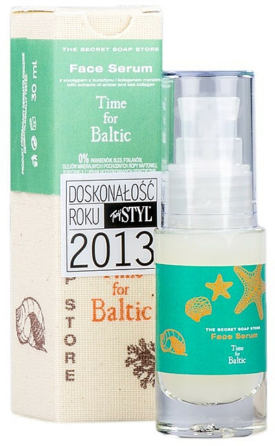 Gesichtsserum mit Bernsteinextrakt - Soap&Friends Time For Baltic Face Serum — Bild N1