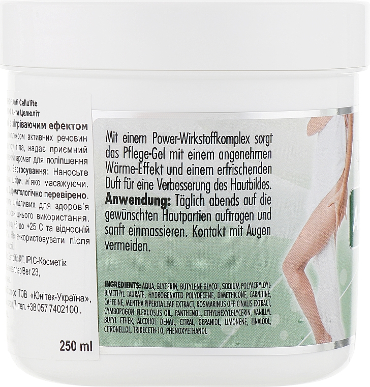 Anti-Cellulite-Gel mit wärmender Wirkung - Krauterhof Anti Cellulite Gel — Bild N2