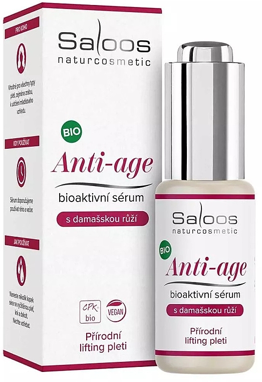 Bioaktives Anti-Age Gesichtsserum - Saloos Anti-Age Bioactive Serum — Bild N2