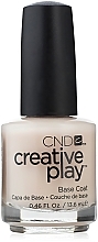 Düfte, Parfümerie und Kosmetik Nagel-Unterlack - CND Creative Play Base Coat