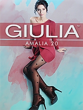 Düfte, Parfümerie und Kosmetik Strumpfhose mit Tupfenmuster Amalia Model 11 20 Den nero - Giulia