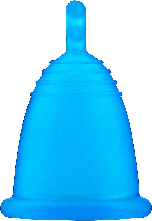 Menstruationstasse Größe M blau - MeLuna Classic Menstrual Cup — Bild N2