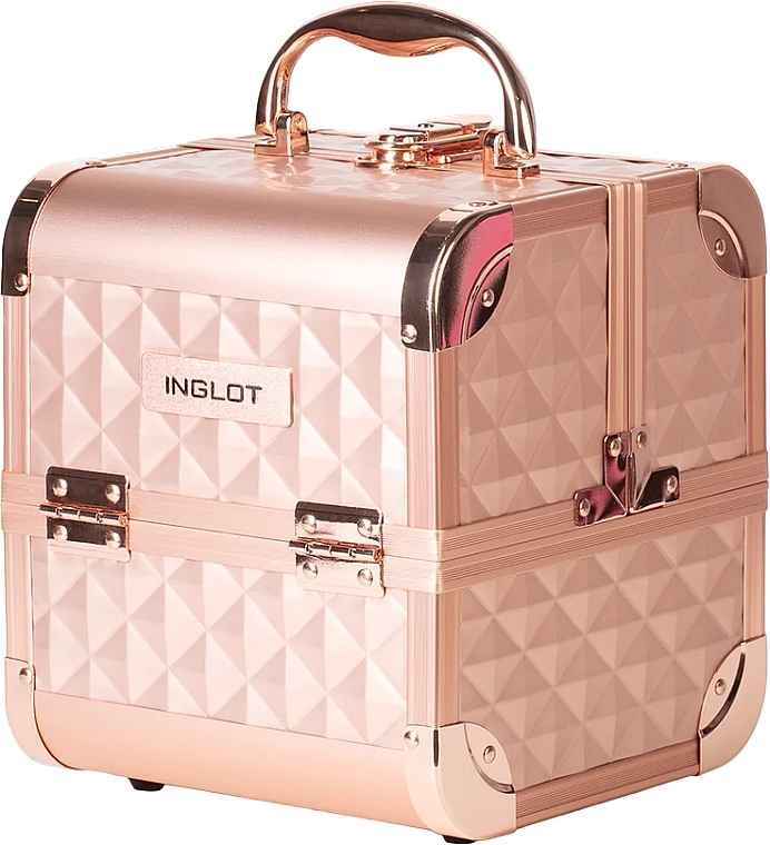 Kosmetikkoffer Roségold - Inglot Diamond Makeup Case Rose Gold  — Bild N2