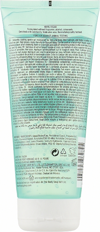 Beruhigendes Gel für empfindliche Haut mit Aloe - The Body Shop Aloe Multi-Use Soothing Gel — Bild N2